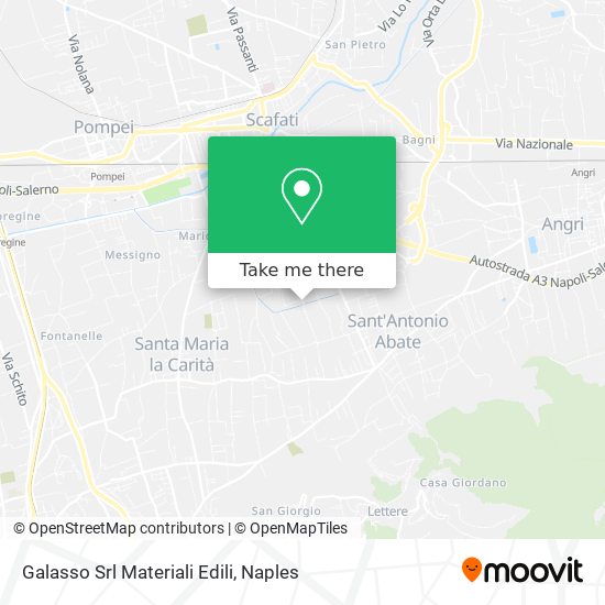 Galasso Srl Materiali Edili map
