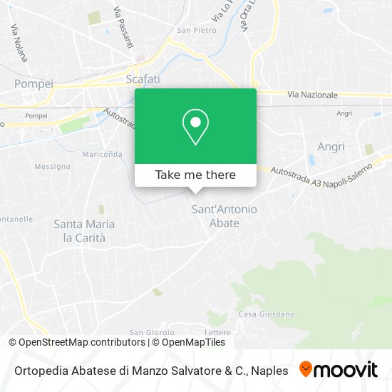 Ortopedia Abatese di Manzo Salvatore & C. map