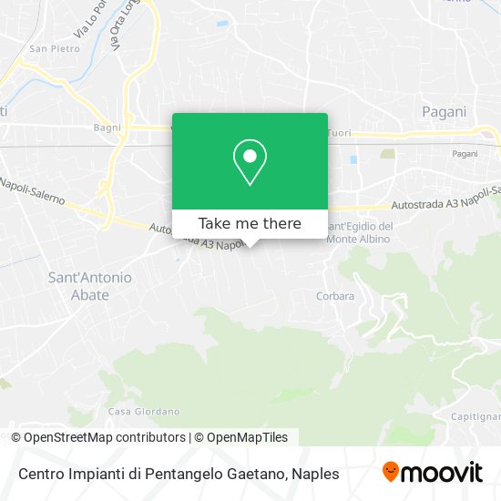 Centro Impianti di Pentangelo Gaetano map