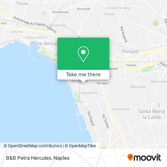 B&B Petra Hercules map