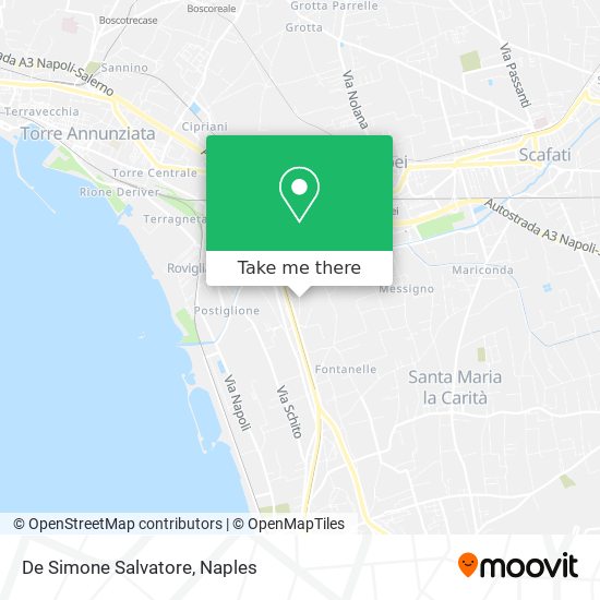 De Simone Salvatore map