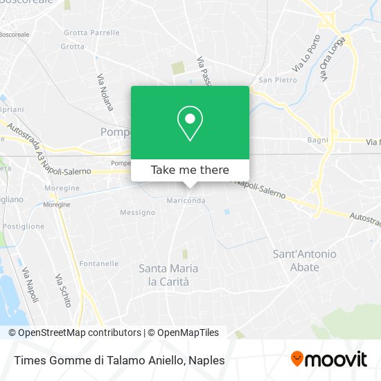 Times Gomme di Talamo Aniello map