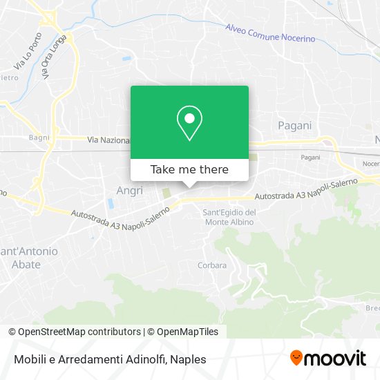 Mobili e Arredamenti Adinolfi map