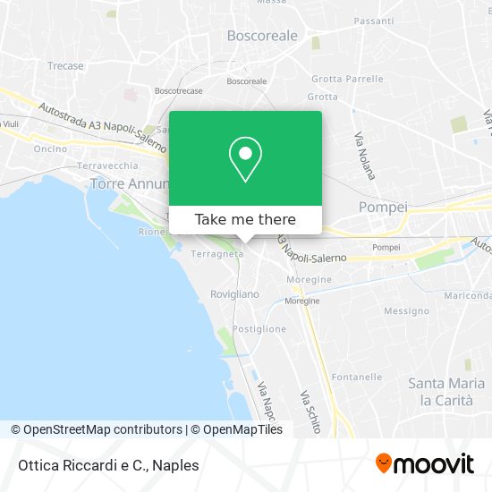 Ottica Riccardi e C. map