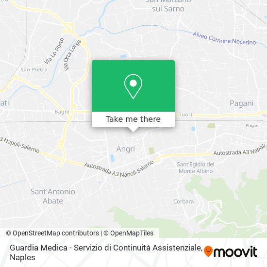 Guardia Medica - Servizio di Continuità Assistenziale map