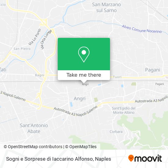 Sogni e Sorprese di Iaccarino Alfonso map