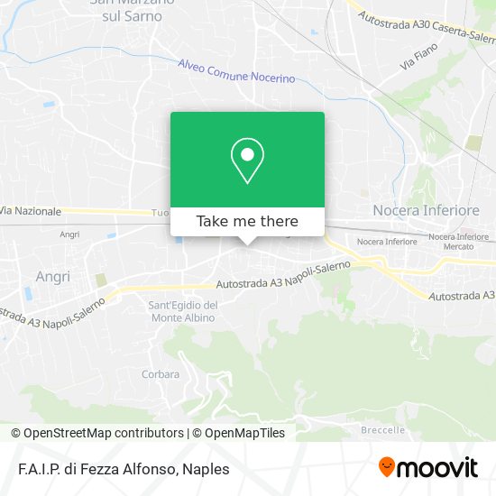 F.A.I.P. di Fezza Alfonso map