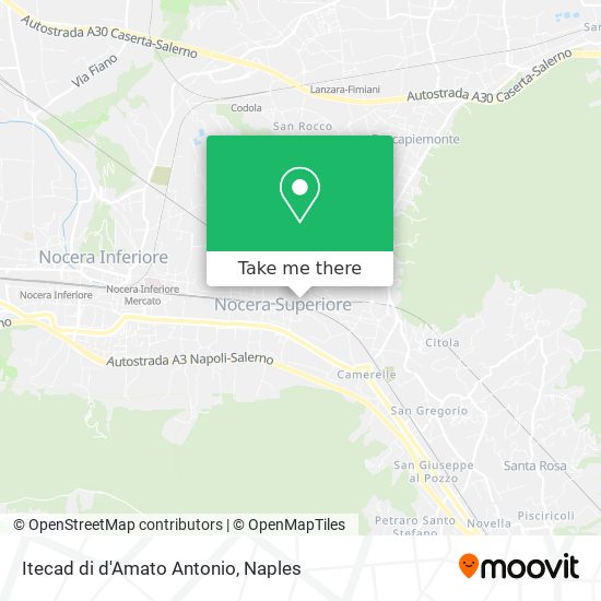 Itecad di d'Amato Antonio map