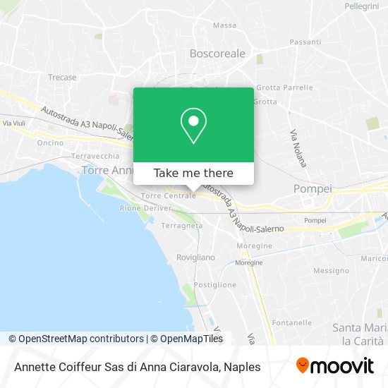Annette Coiffeur Sas di Anna Ciaravola map