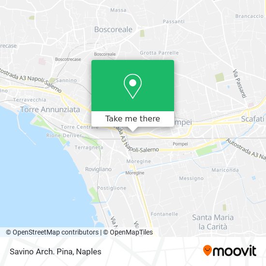 Savino Arch. Pina map