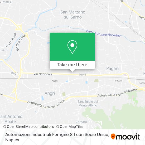 Automazioni Industriali Ferrigno Srl con Socio Unico map