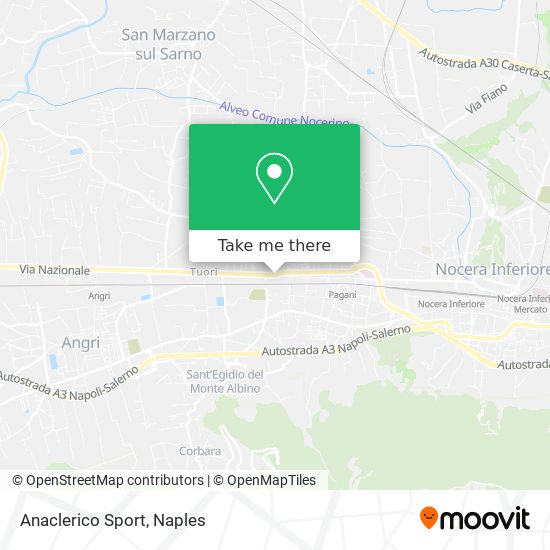 Anaclerico Sport map
