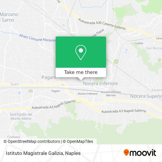 Istituto Magistrale Galizia map