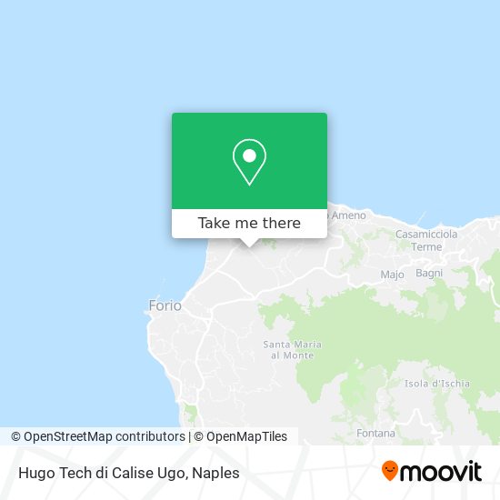 Hugo Tech di Calise Ugo map