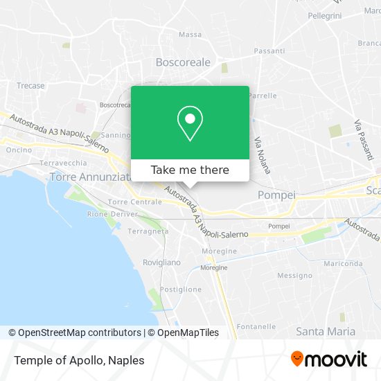Temple of Apollo map