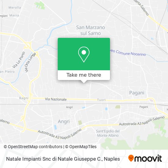 Natale Impianti Snc di Natale Giuseppe C. map