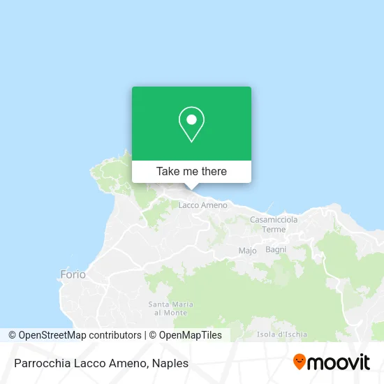 Parrocchia Lacco Ameno map