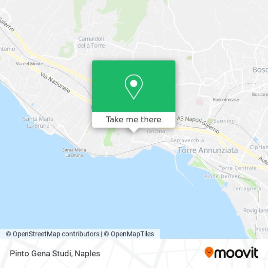 Pinto Gena Studi map