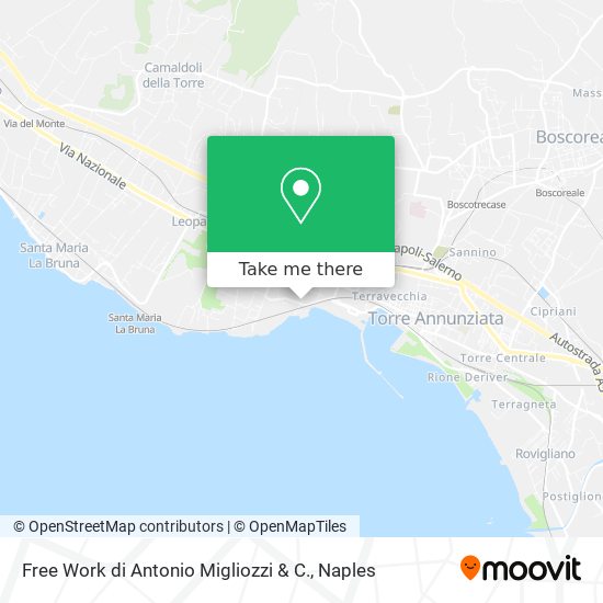Free Work di Antonio Migliozzi & C. map