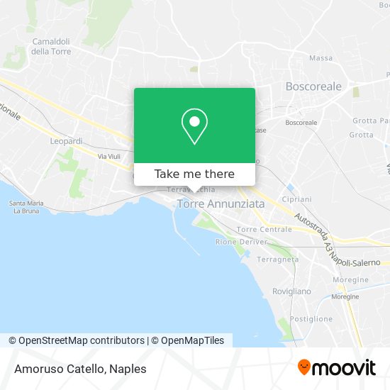 Amoruso Catello map