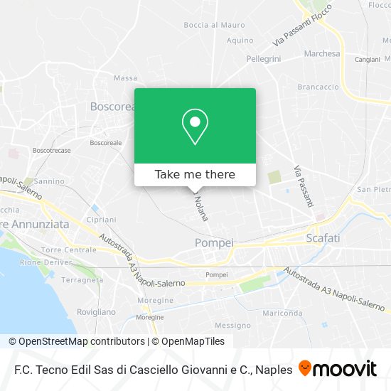 F.C. Tecno Edil Sas di Casciello Giovanni e C. map