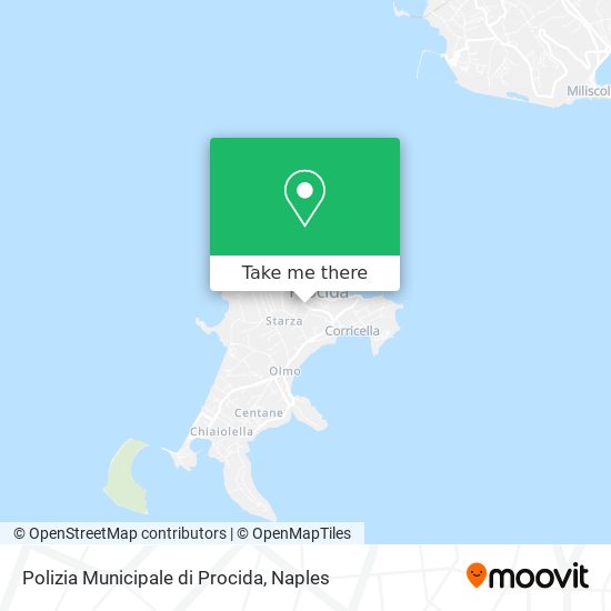 Polizia Municipale di Procida map