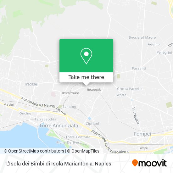 L'Isola dei Bimbi di Isola Mariantonia map