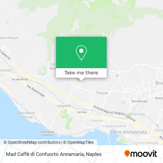 Mad Caffè di Confuorto Annamaria map