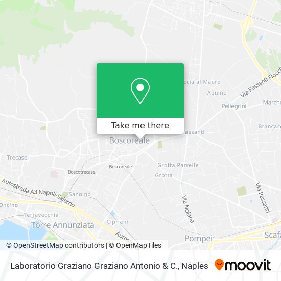 Laboratorio Graziano Graziano Antonio & C. map