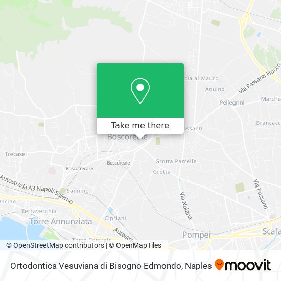 Ortodontica Vesuviana di Bisogno Edmondo map