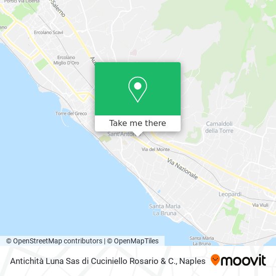 Antichità Luna Sas di Cuciniello Rosario & C. map