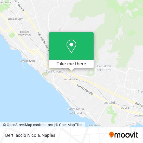 Bertilaccio Nicola map