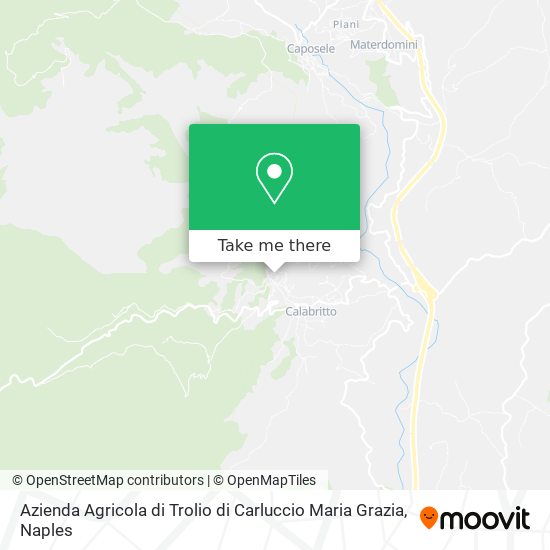 Azienda Agricola di Trolio di Carluccio Maria Grazia map