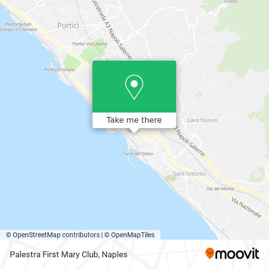 Palestra First Mary Club map