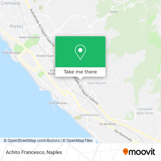 Achito Francesco map