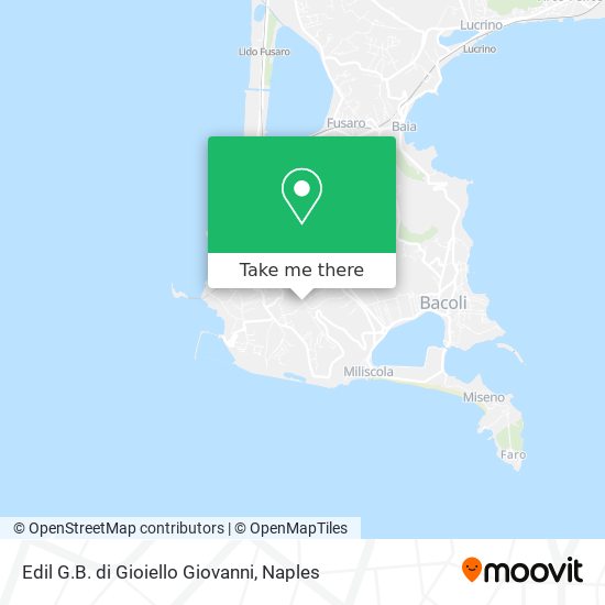Edil G.B. di Gioiello Giovanni map