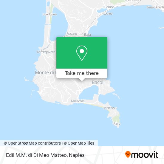 Edil M.M. di Di Meo Matteo map