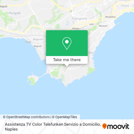 Assistenza TV Color Telefunken Servizio a Domicilio map