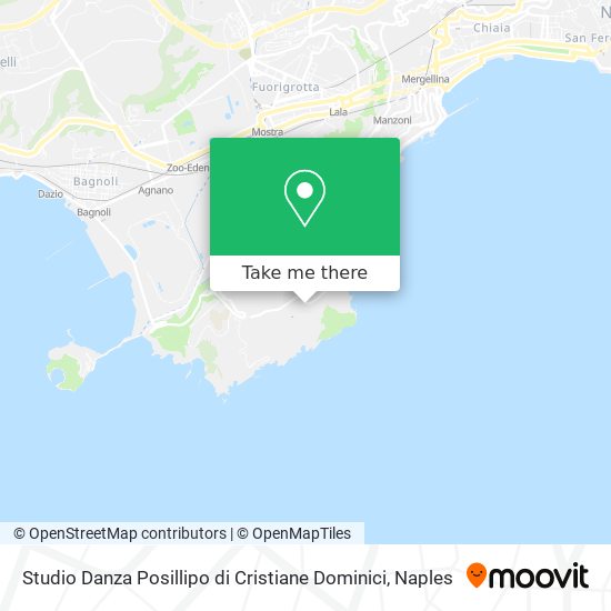 Studio Danza Posillipo di Cristiane Dominici map