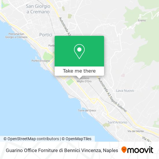 Guarino Office Forniture di Bennici Vincenza map