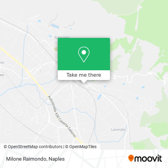 Milone Raimondo map