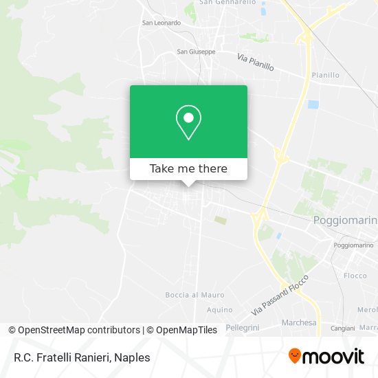 R.C. Fratelli Ranieri map