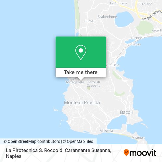 La Pirotecnica S. Rocco di Carannante Susanna map