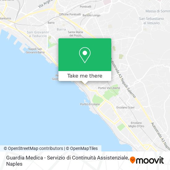 Guardia Medica - Servizio di Continuità Assistenziale map