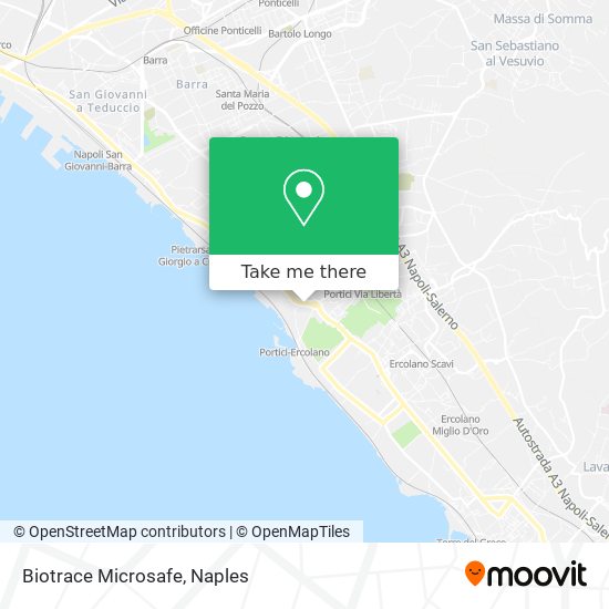 Biotrace Microsafe map