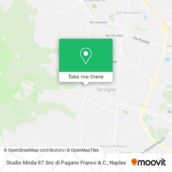 Studio Moda 87 Snc di Pagano Franco & C. map