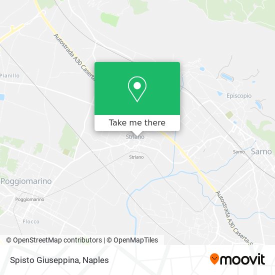 Spisto Giuseppina map