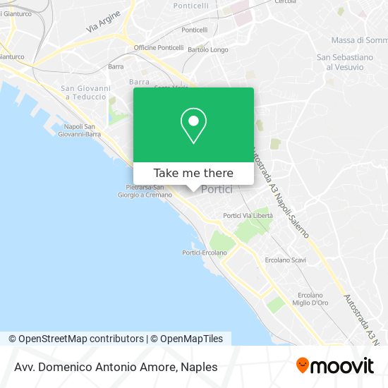 Avv. Domenico Antonio Amore map