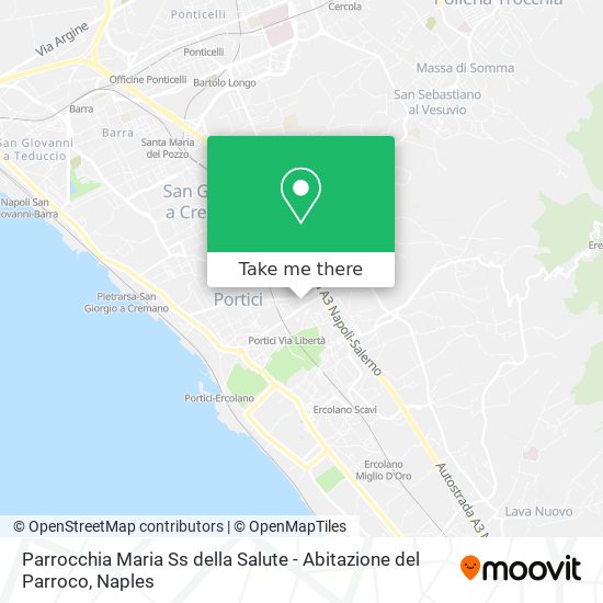 Parrocchia Maria Ss della Salute - Abitazione del Parroco map