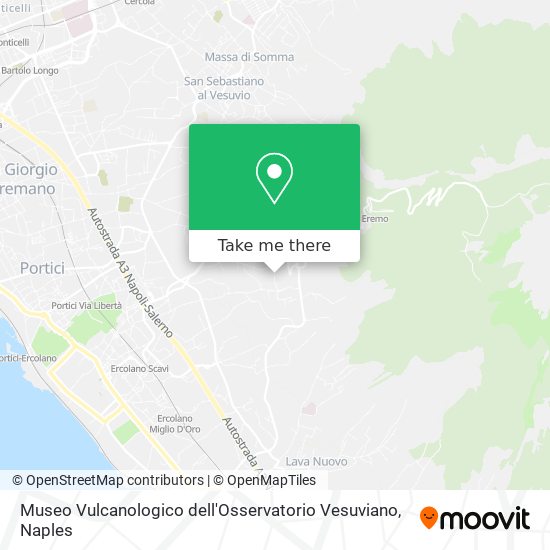 Museo Vulcanologico dell'Osservatorio Vesuviano map